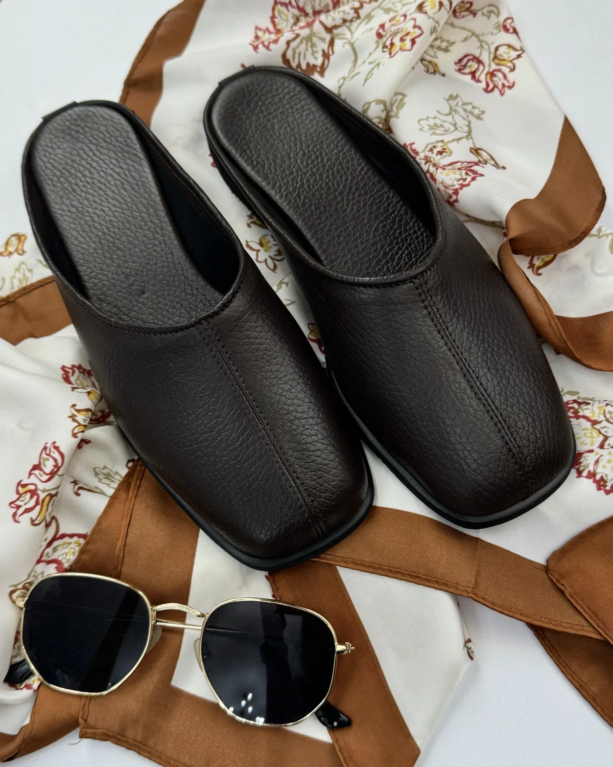 Мюли Oda Fashion из натуральной кожи