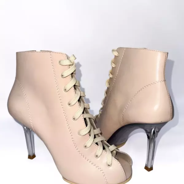 Nude Glass — хилсы Super Heels