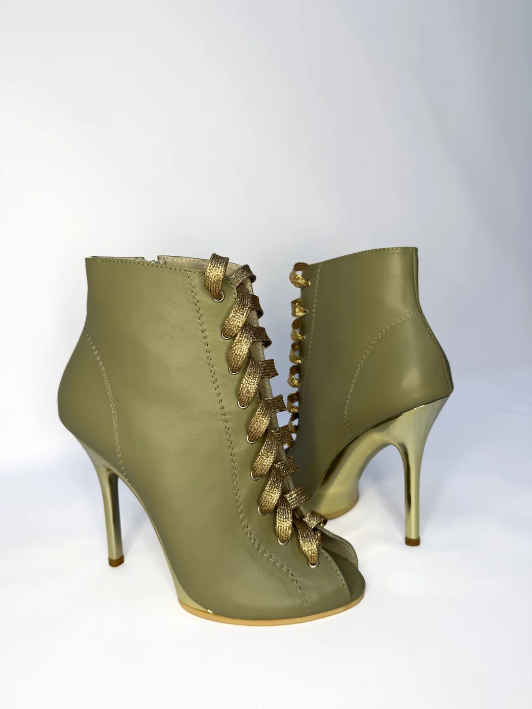 Olive Gold — хилсы Super Heels