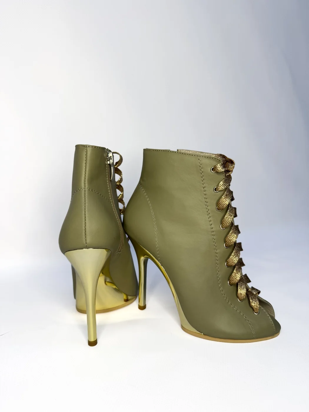 Olive Gold — хилсы Super Heels